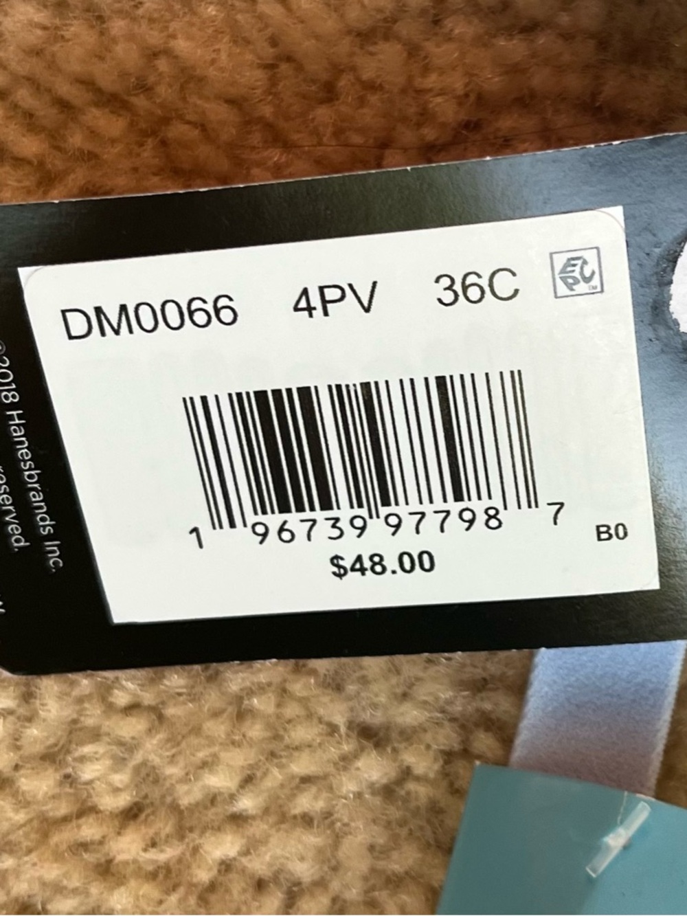 NWT Maidenform Blue Love the Lift DreamWire Push Up Bra - 36C -#DM0066 - Picture 5 of 6